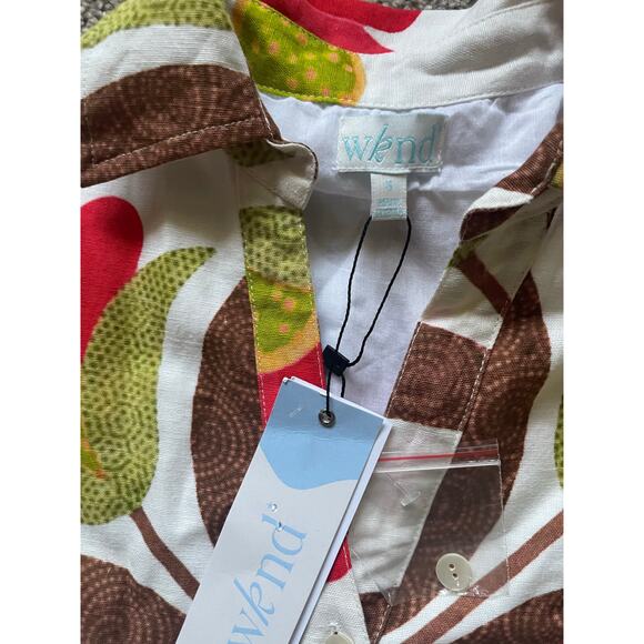 WKND Frock Floral Sorrento Maxi Button up Dress Size Small Classic Maxi Elegant - Picture 5 of 7